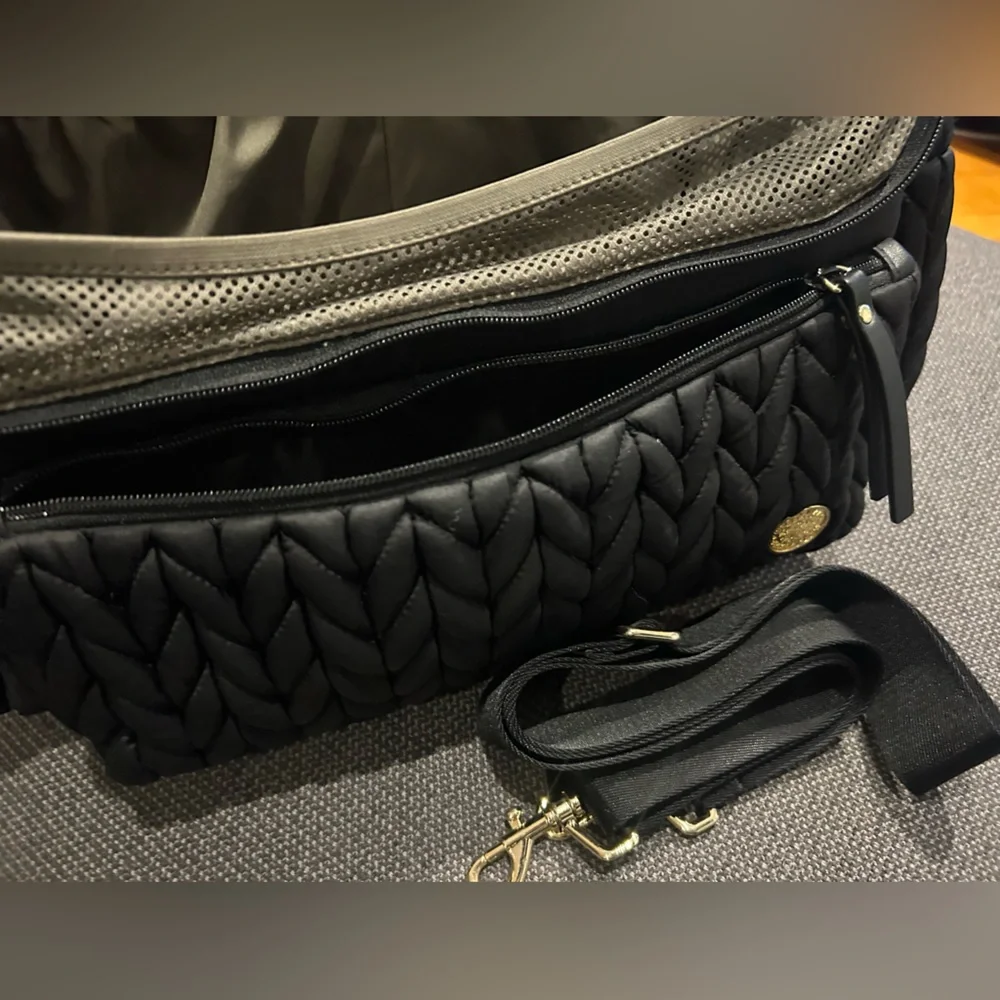 HAPP Levy Diaper Backpack Black | Large Travel Baby Bag with Multiple Pockets